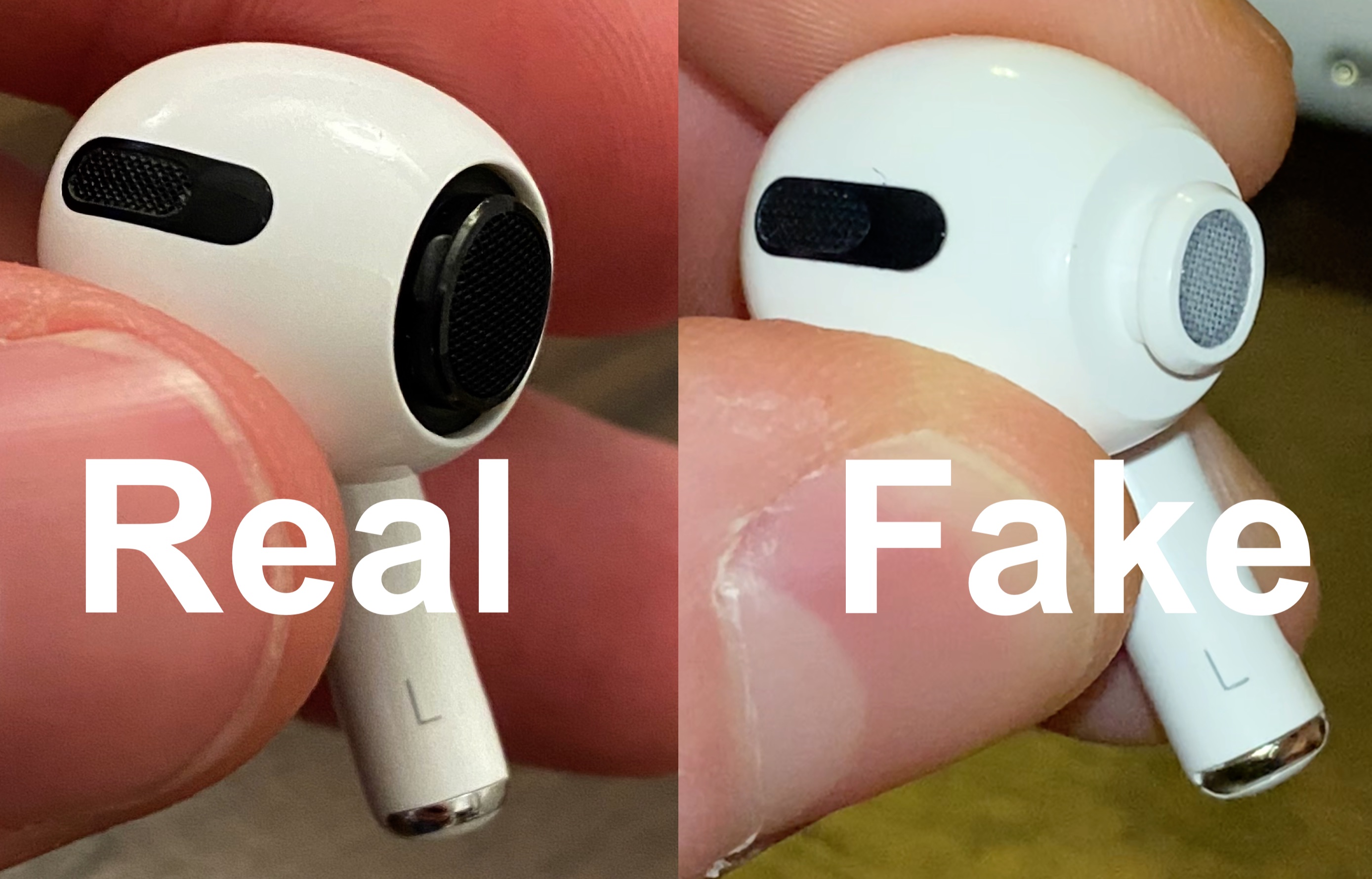 Real Fake AirPods Pro To Tell The Difference | doyle-morgan.com